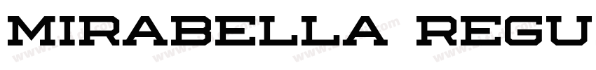 Mirabella Regular字体转换